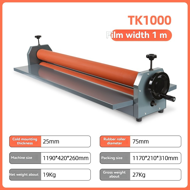 Laminator Cold Roll - Laminadora TK1000, máquina laminadora en frío