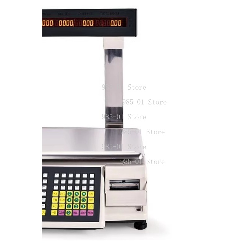 Commercial Printing Labels - Báscula Electrónica con Impresión de Etiquetas