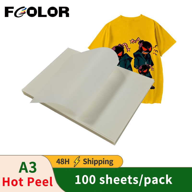 Dtf Hot Peel Film - 100PCS Película PET A3 DTF Mate