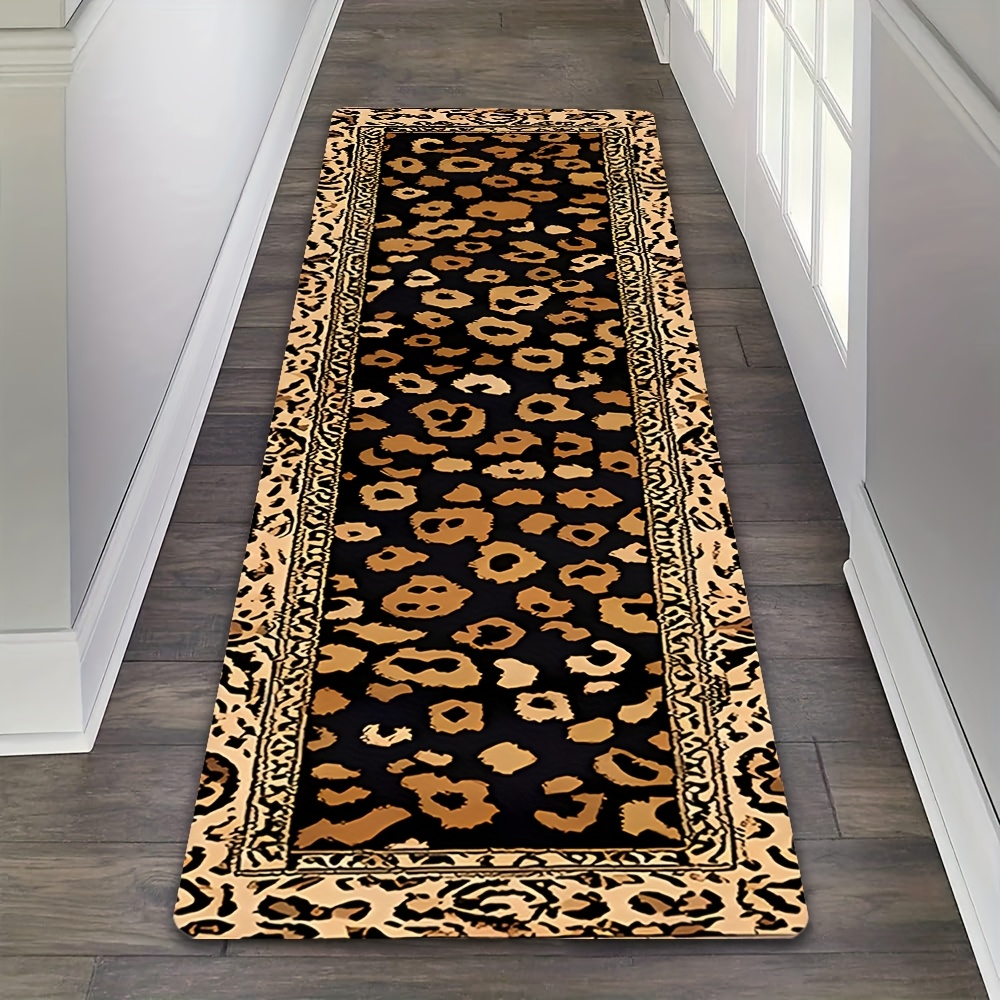 Commercial Printing Supplies - Alfombra larga con borde con estampado