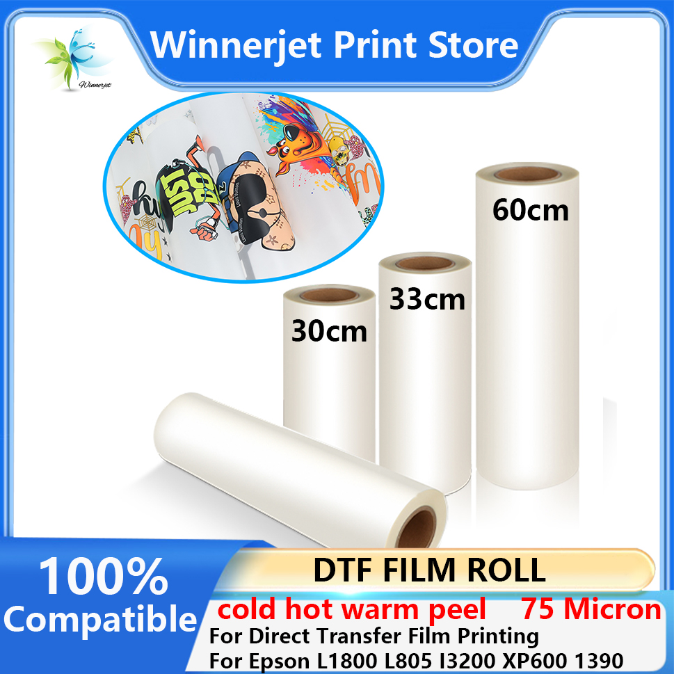 Dtf Hot Peel Film - Rollo de Película PET DTF de