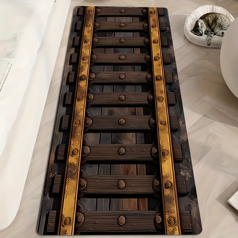 Alfombra larga con estampado d - Commercial Printing Supplies reseña y precio