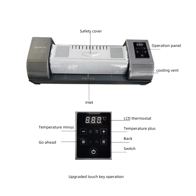 Nuevo DC-3302B A3 laminador de - Laminator Cold Roll reseña y precio