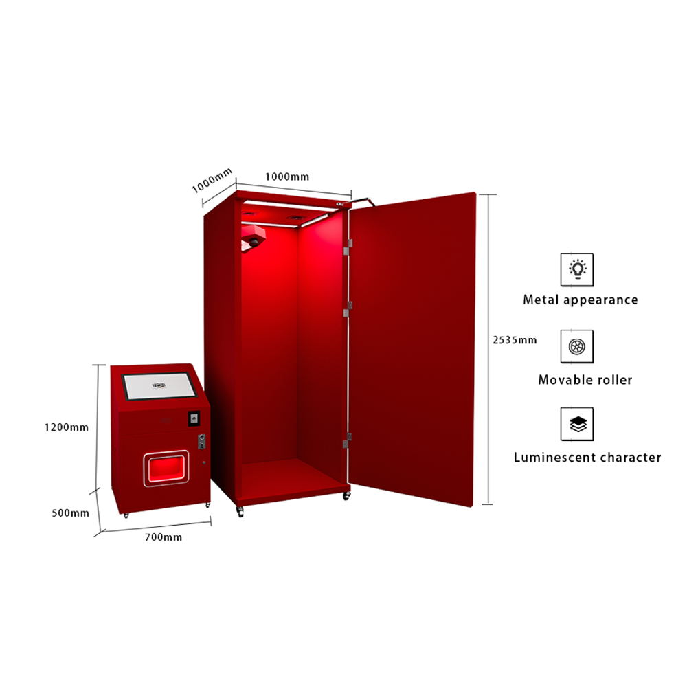 Cabina de Fotos Automática Com - Commercial Printing Business reseña y precio