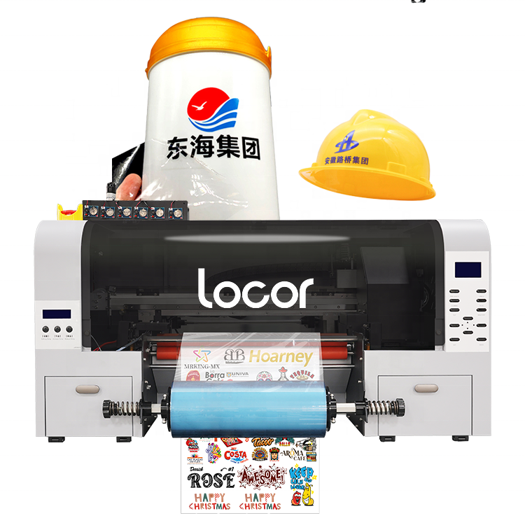 Impresora UV DTF Locor de 30 c - Laminator Cold Roll reseña y precio