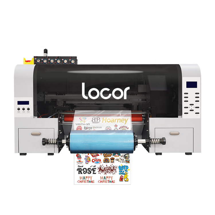 Impresora UV DTF Locor de 30 c - Laminator Cold Roll reseña y precio