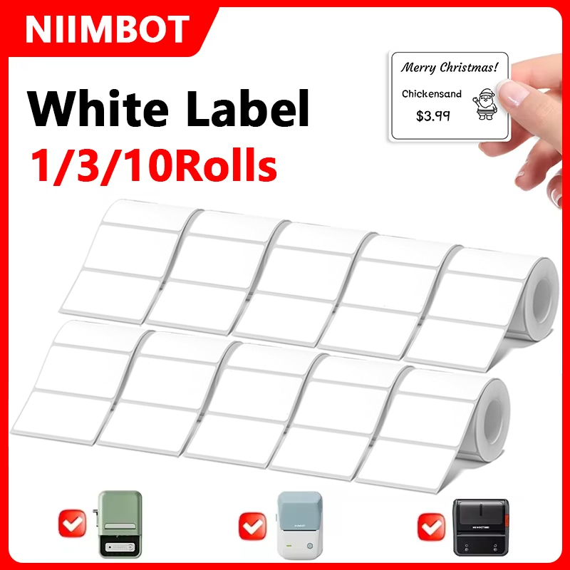 Niimbot, 1/3/10 rollos de etiq - Commercial Printing Types reseña y precio