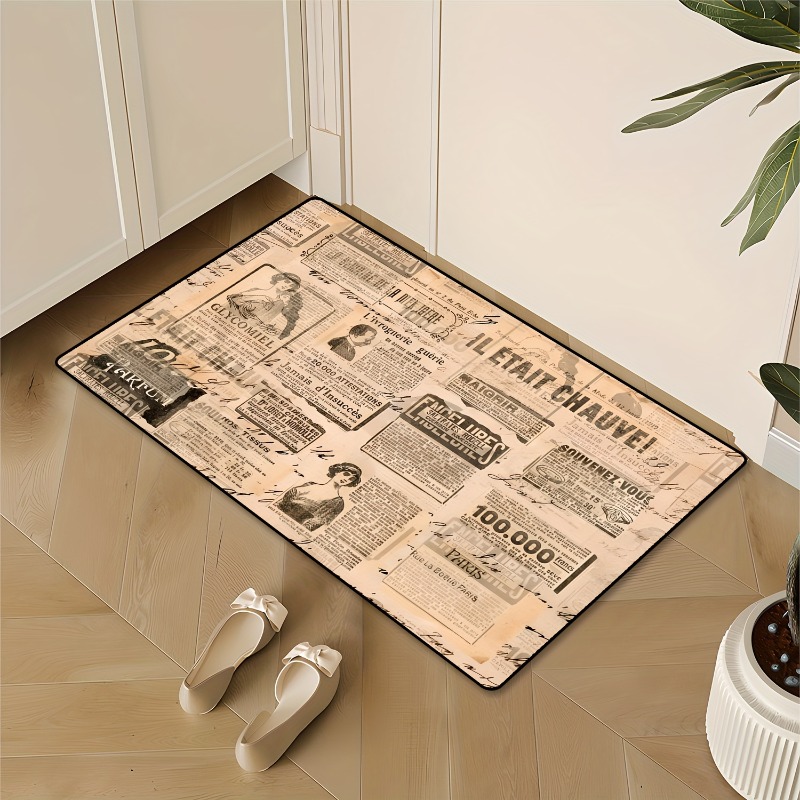 Alfombra de Entrada de Franela - Commercial Newspaper Printing reseña y precio