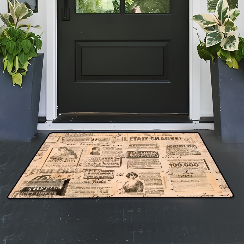 Alfombra de Entrada de Franela - Commercial Newspaper Printing reseña y precio