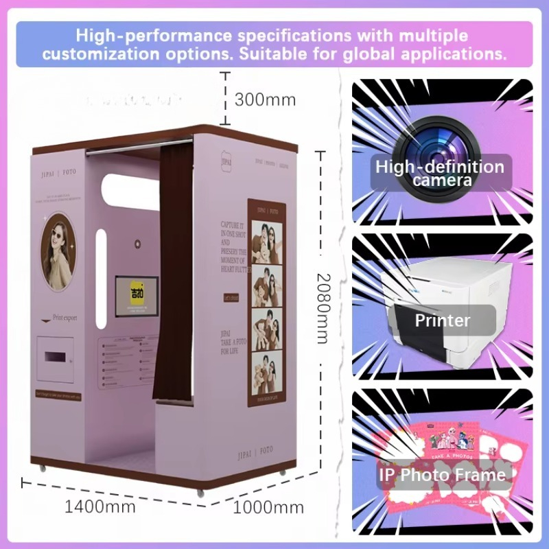 Cabina de fotos personalizada  - Commercial Printing Supplies reseña y precio