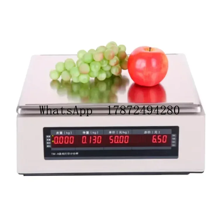 Báscula Comercial con Impresor - Commercial Printing Machine Price reseña y precio