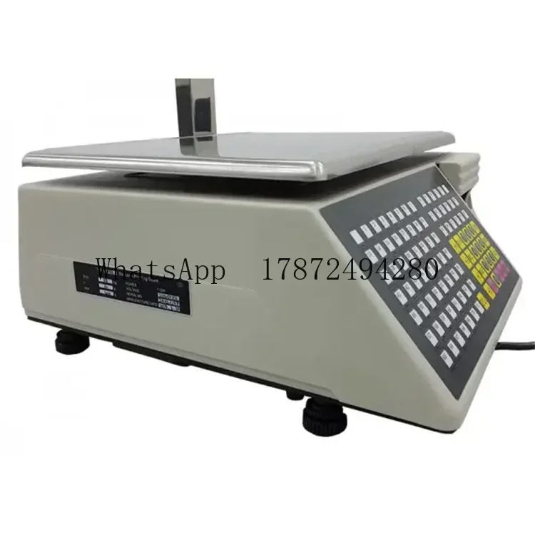 Báscula Comercial con Impresor - Commercial Printing Machine Price reseña y precio