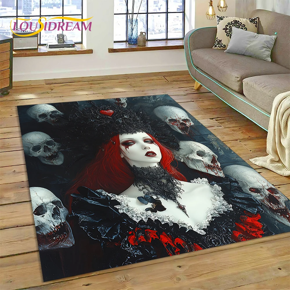 Alfombra gótica con personaje  - Commercial Printing For Sale reseña y precio