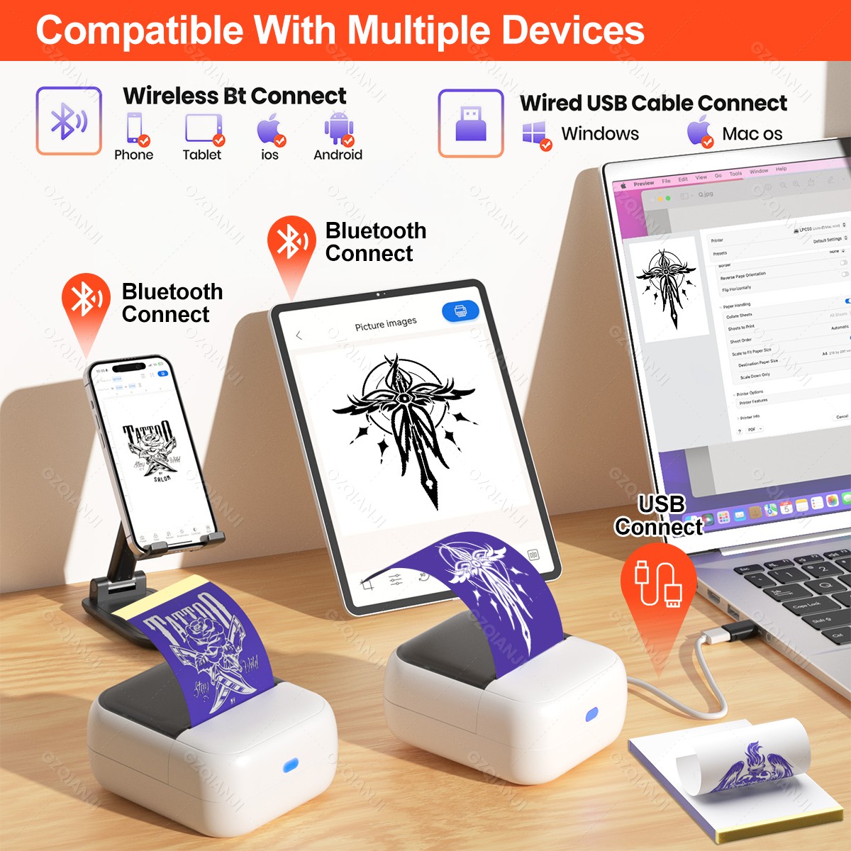 Mini Impresora Térmica de 57 m - Commercial Printing Labels reseña y precio