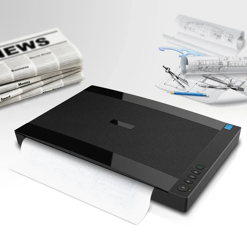 Escáner Plano Comercial A3 de  - Commercial Printing Business reseña y precio